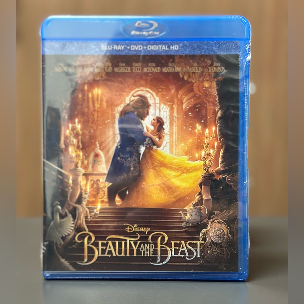Disney Beauty and the Beast Blu-Ray DVD Digital HD. New sealed